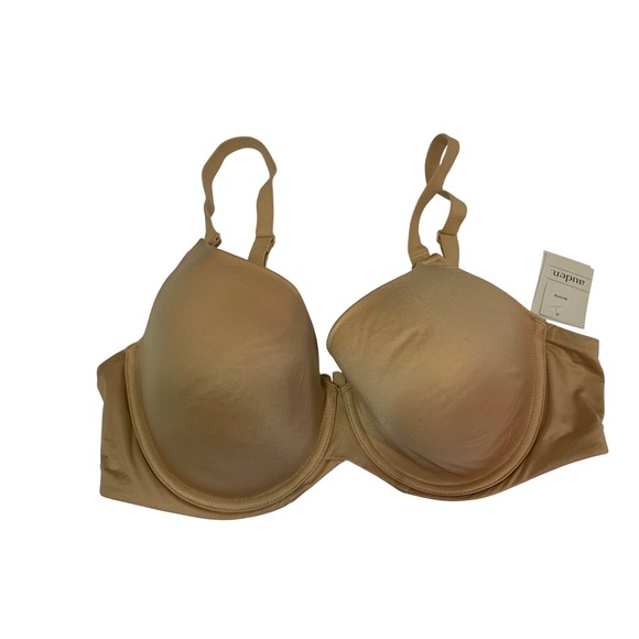 Audin Nursing Bra Full Coverage T Shirt Lightly Lined Beige...